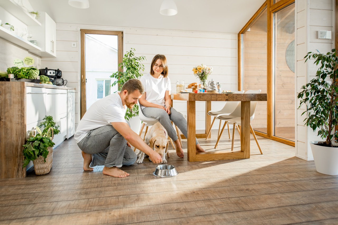 couple at home
