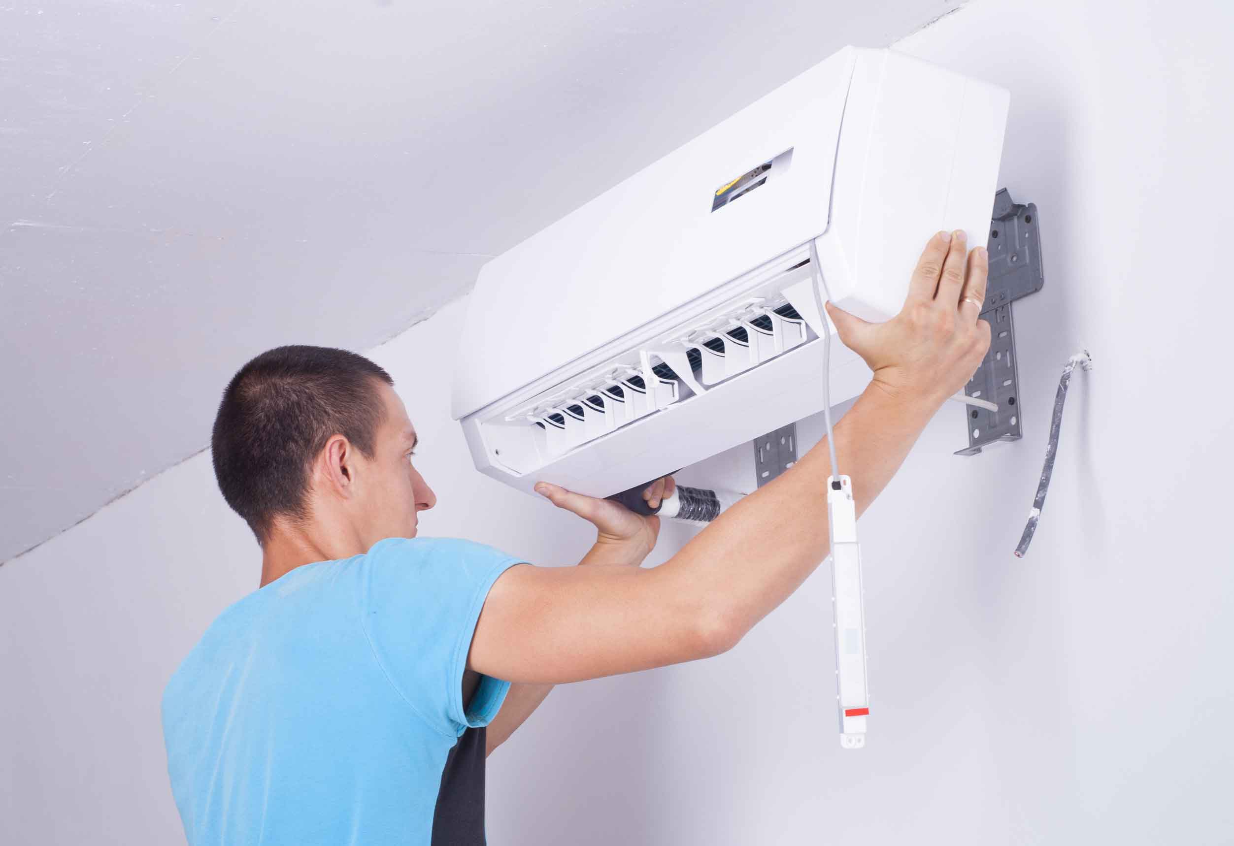 wall air conditioner installation